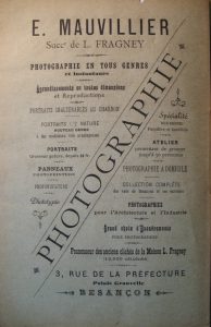 MAUVILLIER-Pub-1893